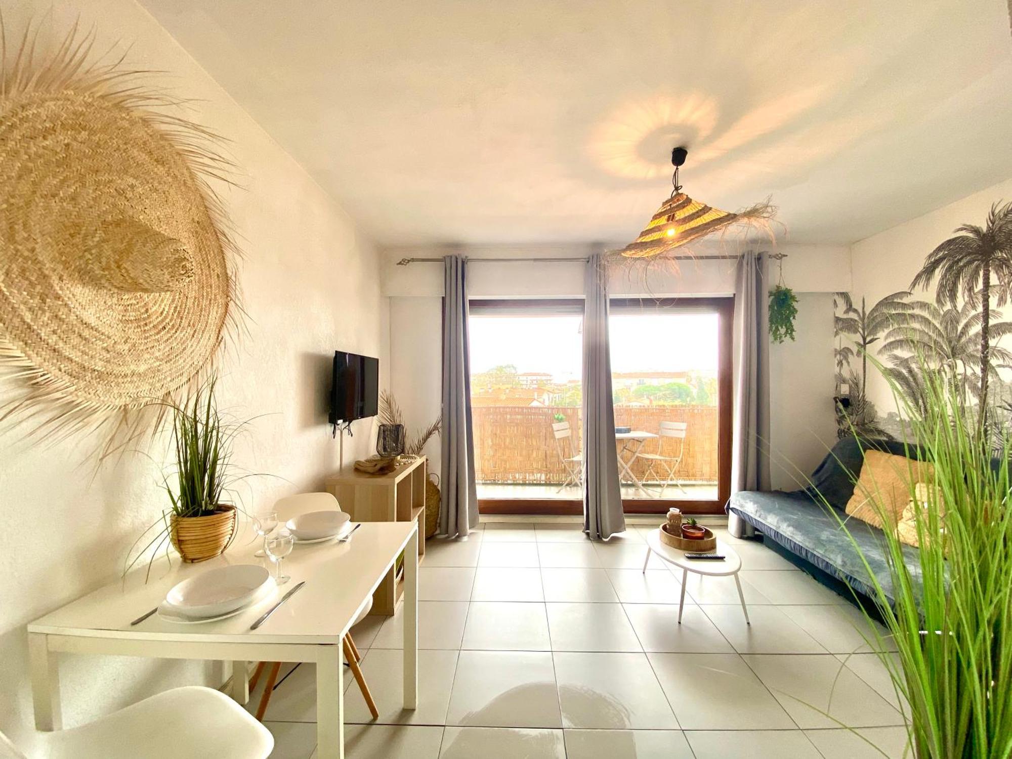 Studio Calme -304- Canet-en-Roussillon Luaran gambar